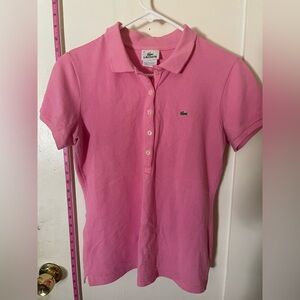 Lacoste Pink Polo